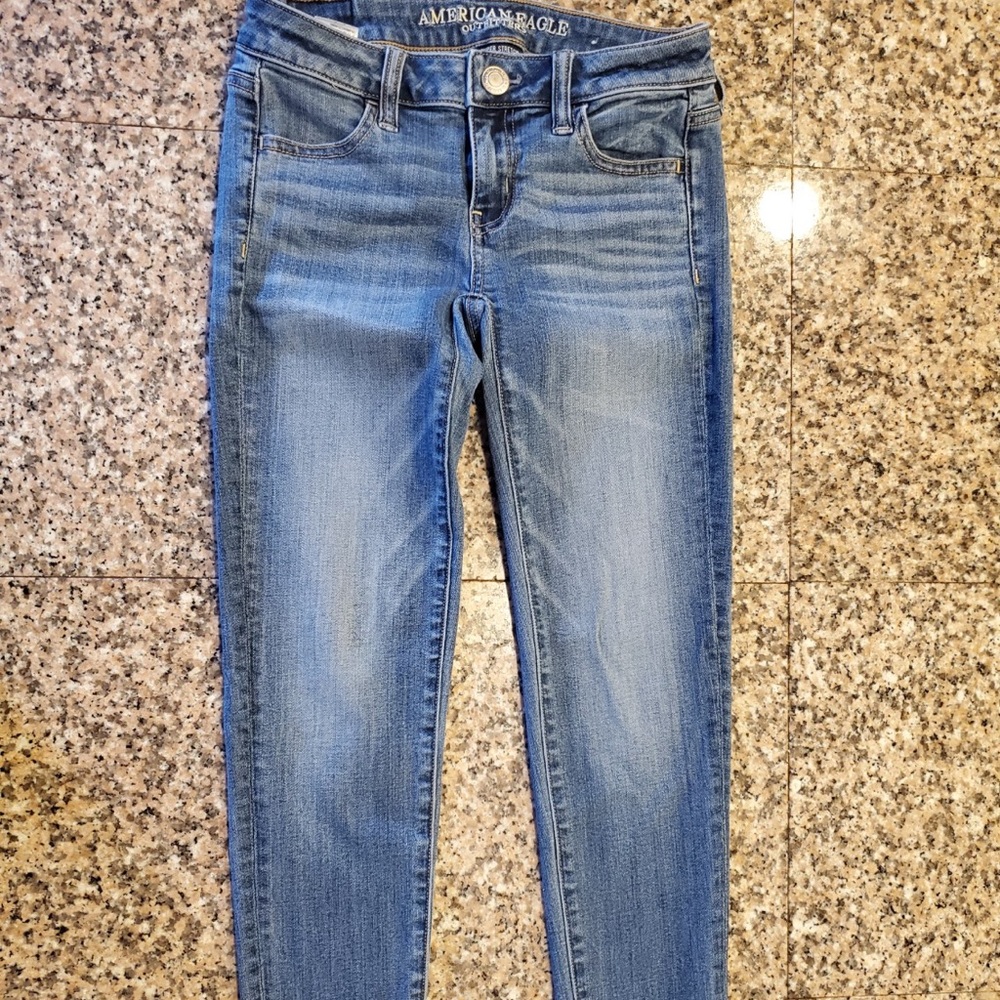 American Eagle jeans.